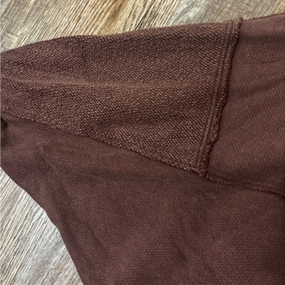 Free People Forever Yours Cardi In Charred Eggplant We The Free (NWOT) - Picture 6 of 12